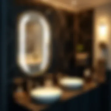 Notable The Art and Functionality of Beveled Bathroom Mirrors