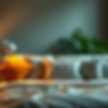 Maintaining Your Linen Cushion Covers Care instructions for maintaining linen cushion covers displayed artistically.