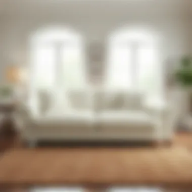 The Enduring Appeal of White Two-Seater Sofas Summary The Enduring Appeal of White Two-Seater Sofas Summary