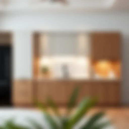 Innovative Storage Solutions in Modern Cabinets Sleek modern cabinet designs showcasing innovative storage solutions