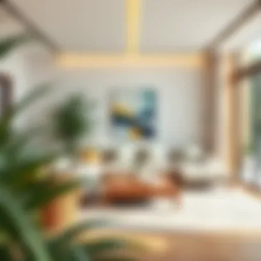 Elegant Bamboo Furniture in Modern Living Room Elegant bamboo furniture in a modern living room