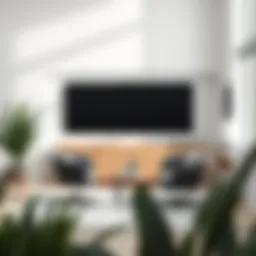 Elegant grey modern armchair in a minimalist living room setting