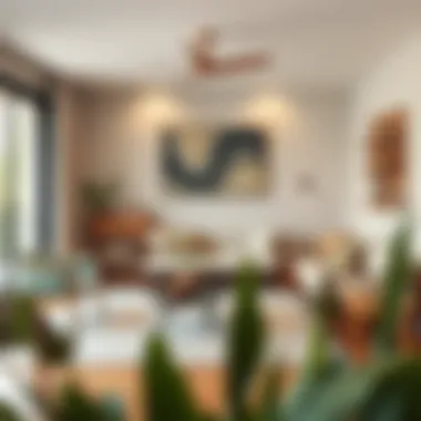 Chic Sustainable Decor in the Lounge Stylish lounge decor with sustainable materials