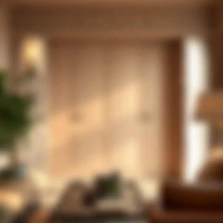 Customization of Bifold Closet Doors Customized bifold doors that match interior decor