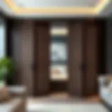 Elegant Bifold Closet Doors in Modern Design Elegant bifold closet doors enhancing a modern interior