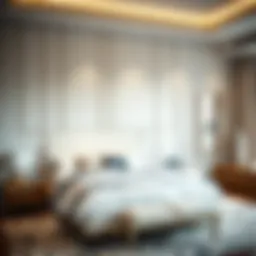 Elegant whole bed design showcasing contemporary aesthetics