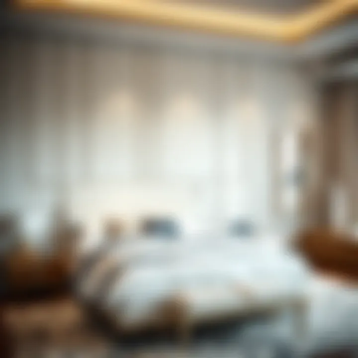 Elegant whole bed design showcasing contemporary aesthetics