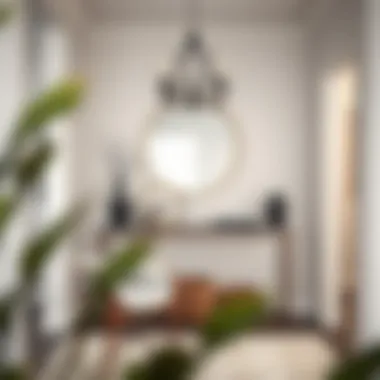 Trent Austin Design Console Table in a Cozy Entryway