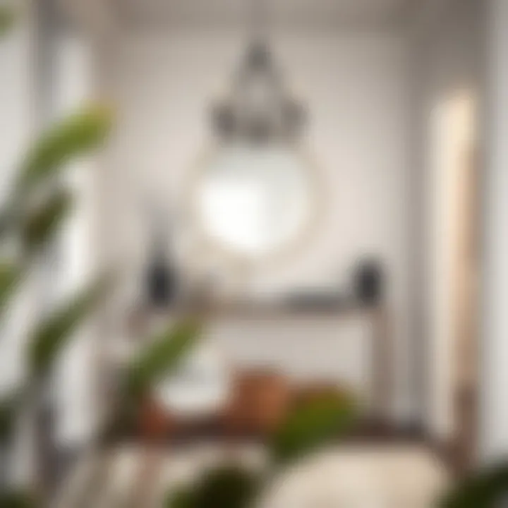 Trent Austin Design Console Table in a Cozy Entryway