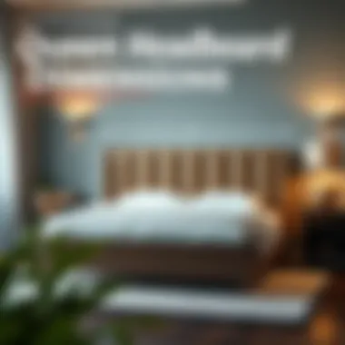 Queen Headboard Dimensions Chart Dimensions chart illustrating the standard size of a queen headboard