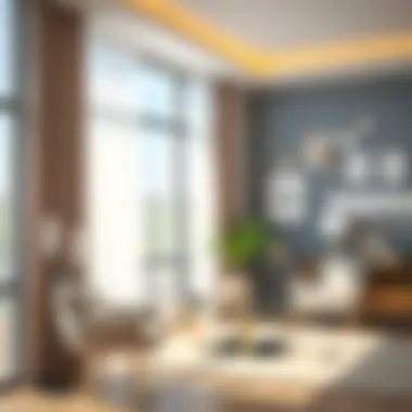 Elegant Flexi Curtain Rods in Modern Interiors Elegant flexi curtain rod showcasing modern design