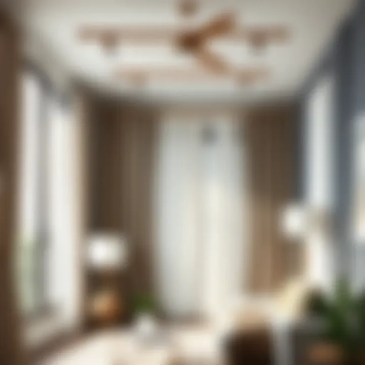 Diverse Styles of Flexi Curtain Rods Different styles of flexi curtain rods displayed in a room