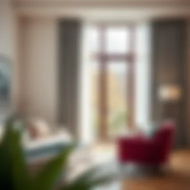 Trendy Flexi Curtain Rods in Contemporary Decor Trendy flexi curtain rod design matching contemporary decor