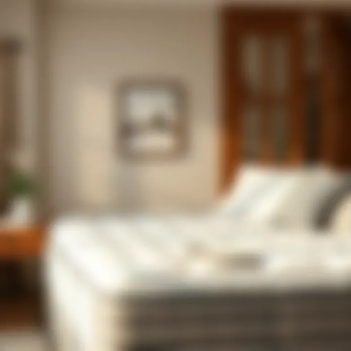 Full Mattress in a Cozy Bedroom Cozy bedroom setup with a full mattress