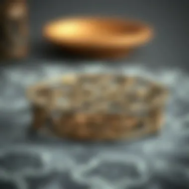 Classic metal trivet showcasing intricate patterns